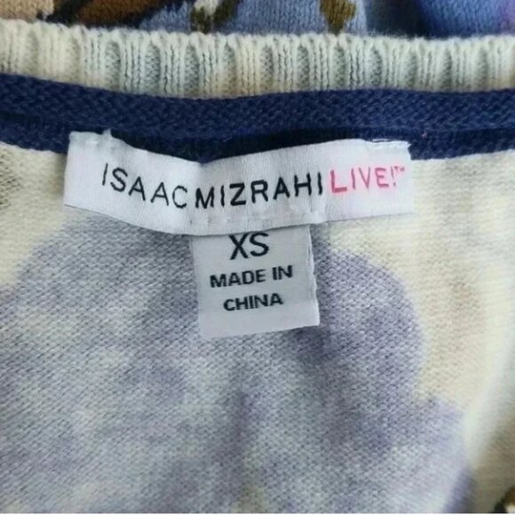 Isaac MIZRAHI live Sweater top XS - Picture 4 of 9